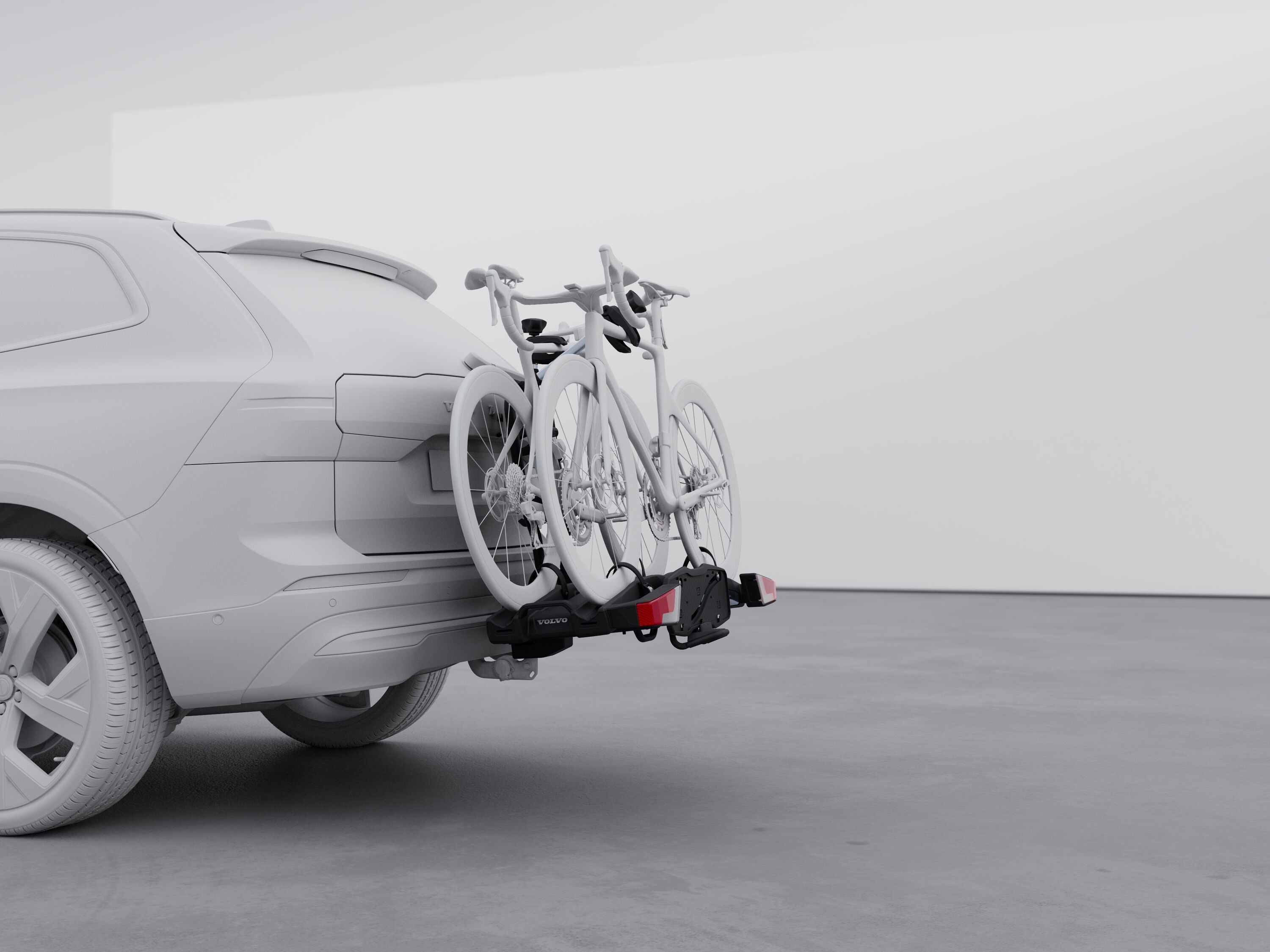 Fietsdrager voor trekhaak, 2 fietsen